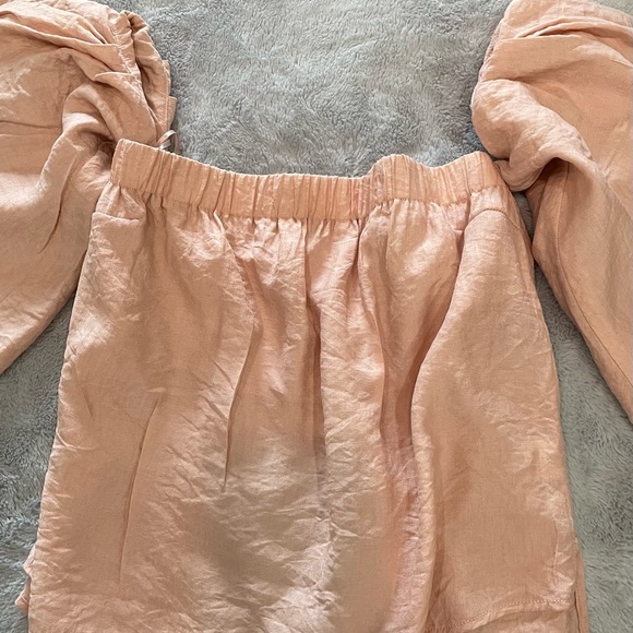 Elodie Billow Sleeve Off Shoulder Top - Picture 3 of 8